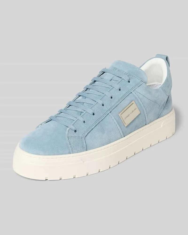 Antony Morato Sneaker mit Schnürverschluss Hellblau