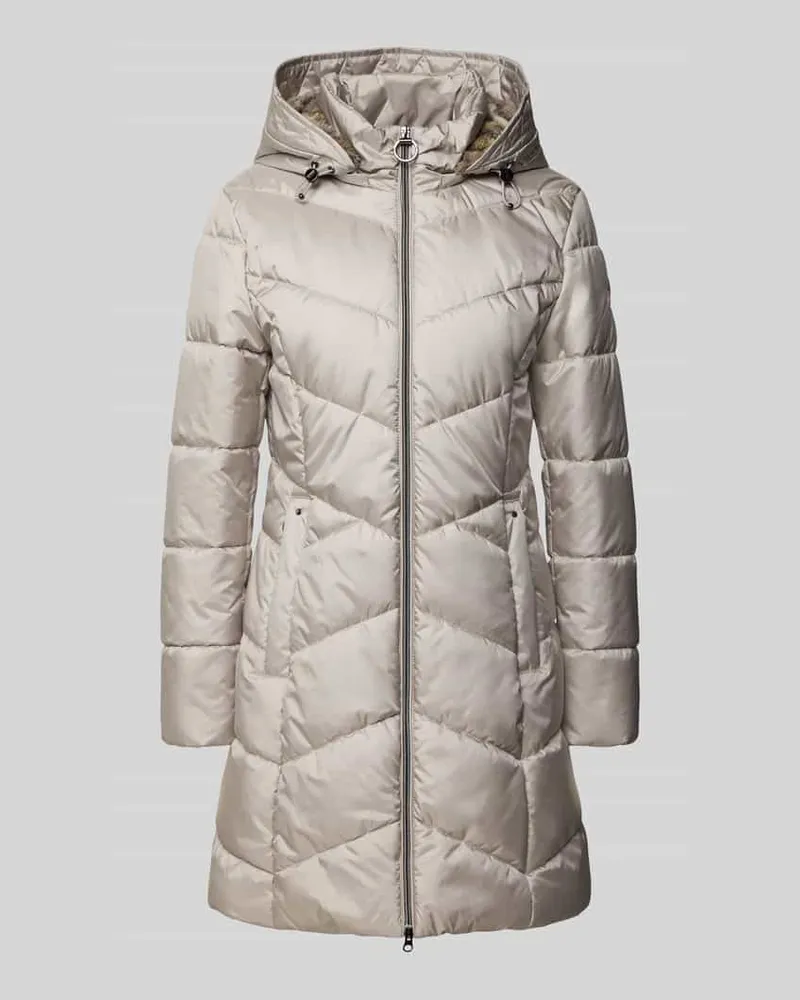 Betty Barclay Steppjacke mit Zweiwege-Reißverschluss Sand