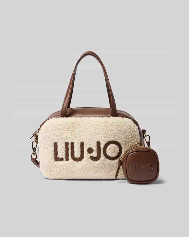 Liu Jo Handtasche aus Teddyfell Modell 'FERIELLE Offwhite