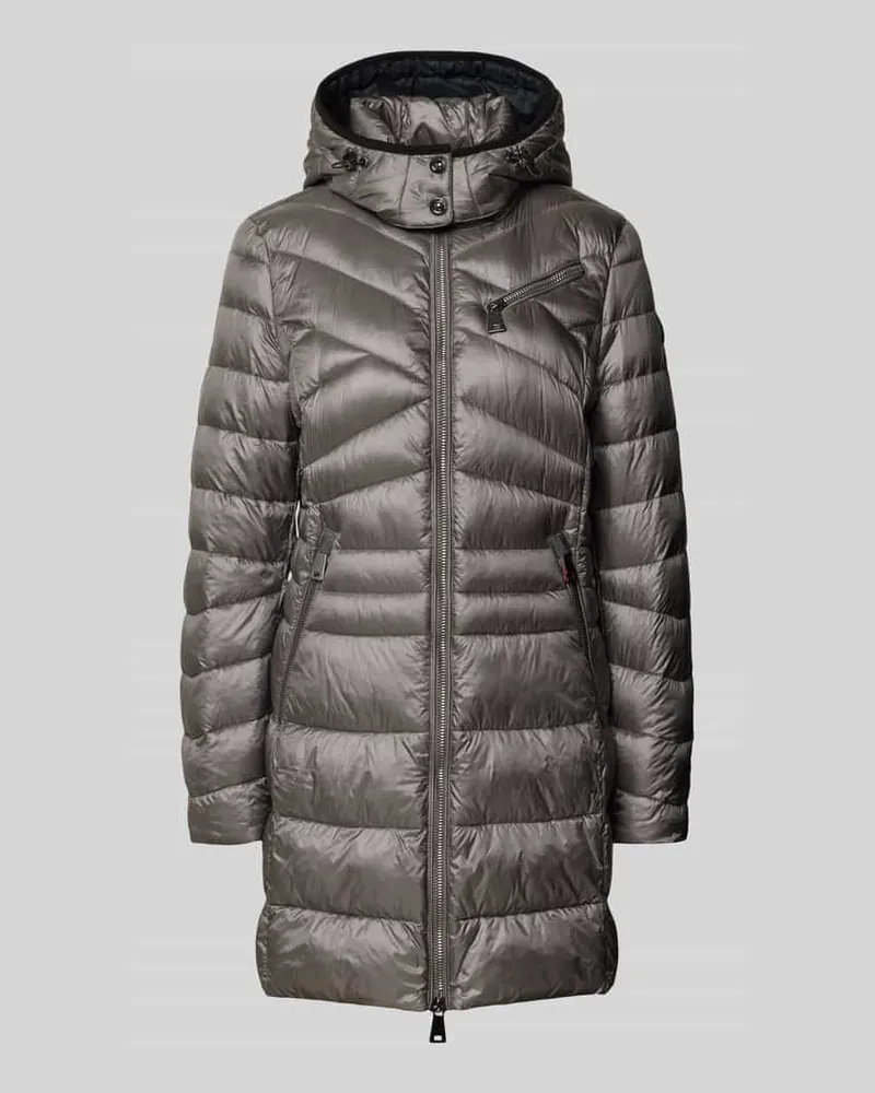 Gil Bret Regular Fit Steppjacke mit Kapuze Stein