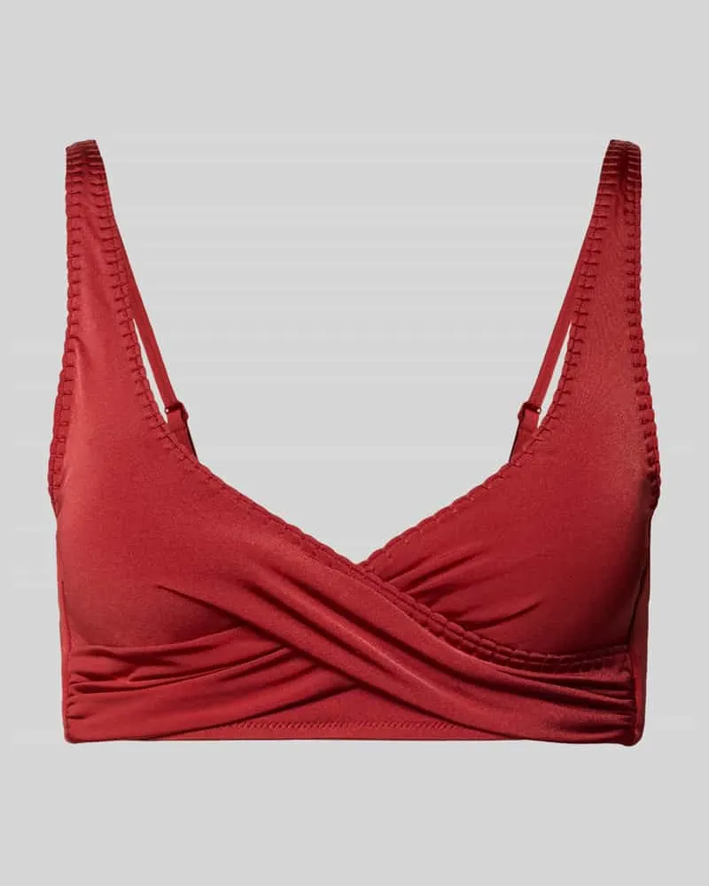 watercult Bikini-Oberteil mit abnehmbaren, verstellbaren Trägern Koralle