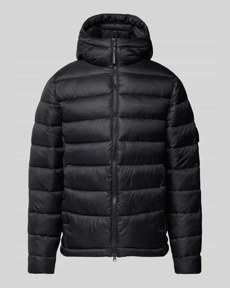 Didriksons 1913 Regular Fit Steppjacke mit Logo-Print Black