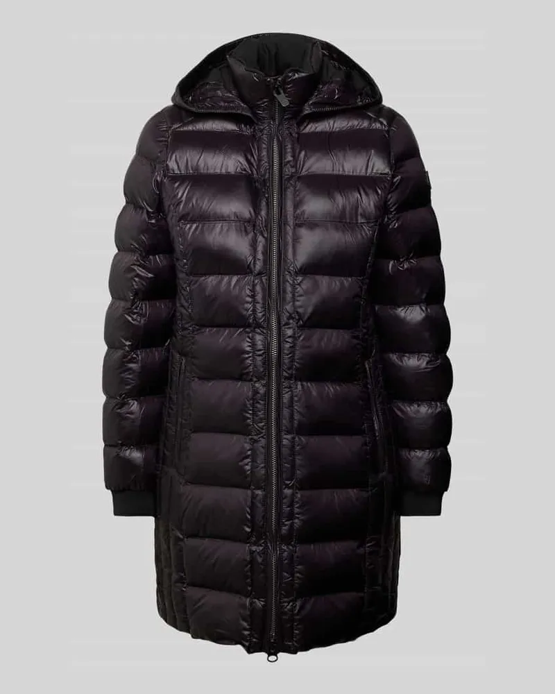 Wellensteyn Steppjacke mit Kapuze Black