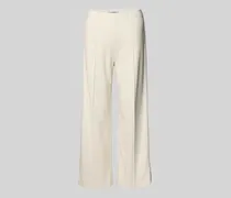 Stoffhose mit Bundfalten Modell 'ELAINE