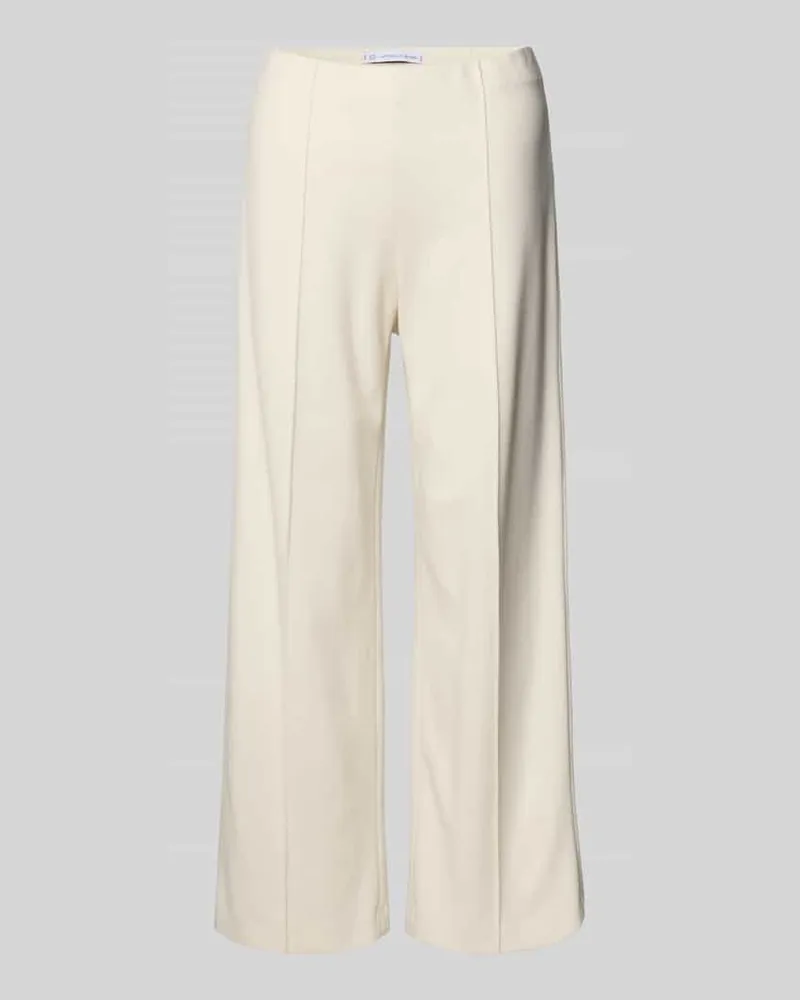 RAFFAELLO ROSSI  Stoffhose mit Bundfalten Modell 'ELAINE Offwhite