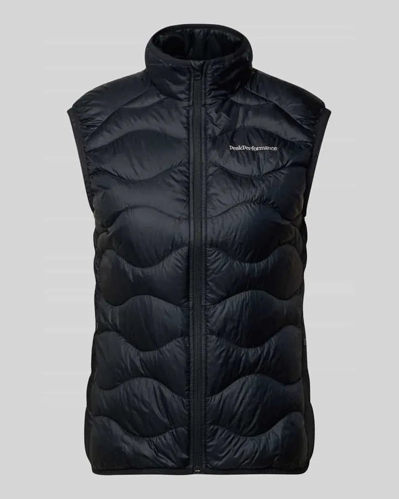 Peak Performance Steppweste mit Reißverschluss Black