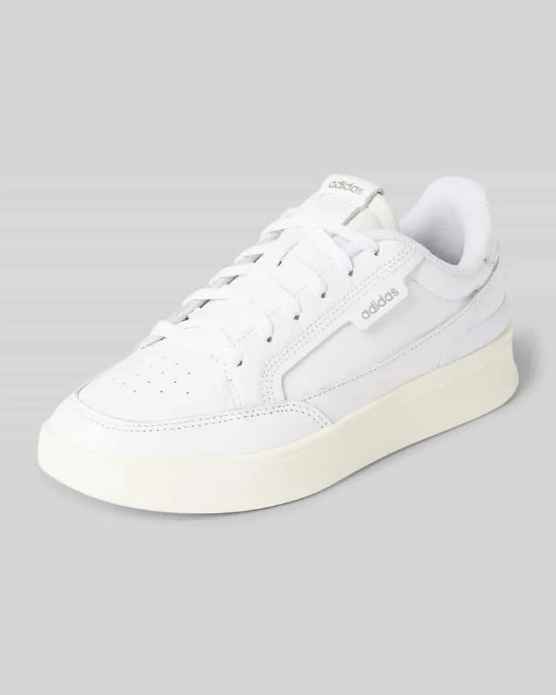 adidas Sneaker aus Leder-Mix mit Schnürverschluss Modell 'ASPYRE Weiss