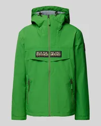 Napapijri Jacke mit Label-Patch Modell 'RAINFOREST Gruen