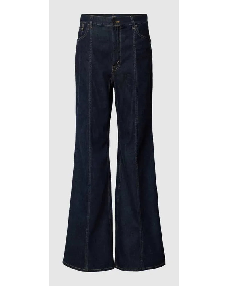 Ralph Lauren Flared Cut Jeans im 5-Pocket-Design Dunkelblau