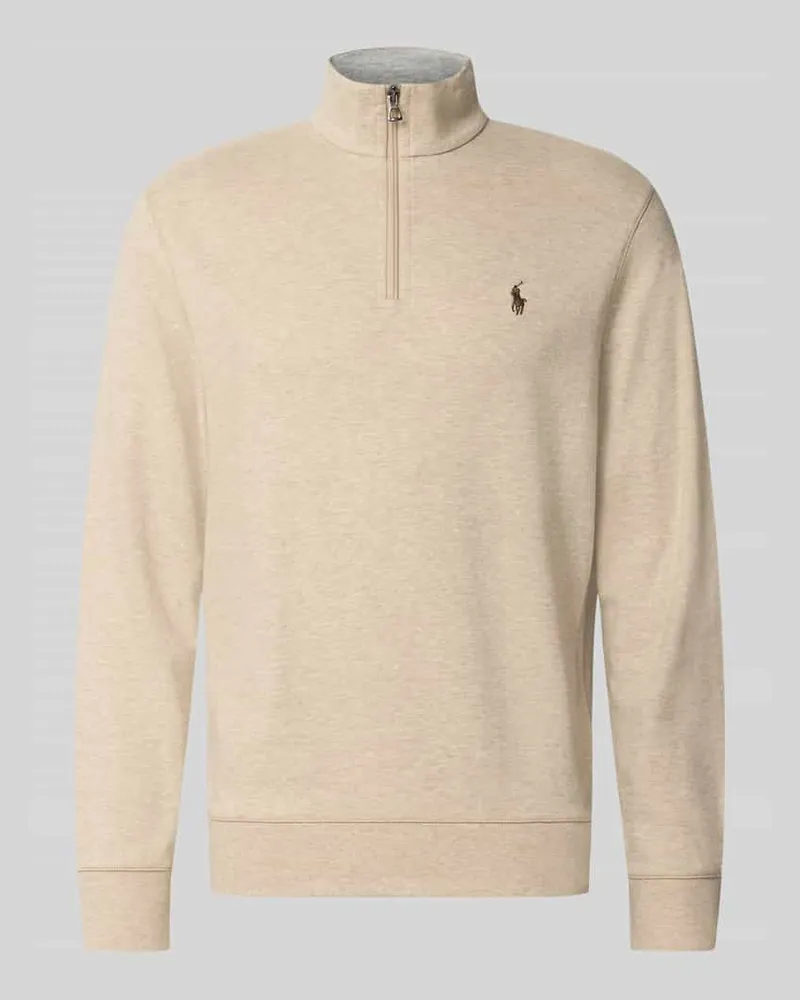 Ralph Lauren Regular Fit Sweatshirt aus Baumwoll-Mix Offwhite