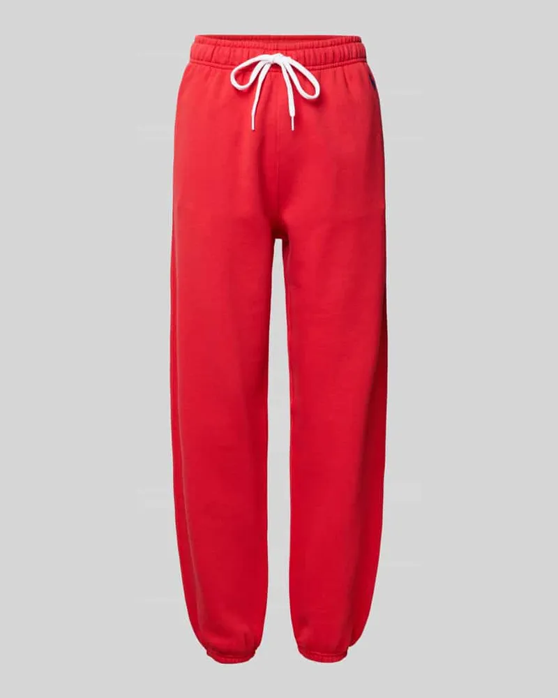 Ralph Lauren Sweatpants mit elastischem Bund Rot
