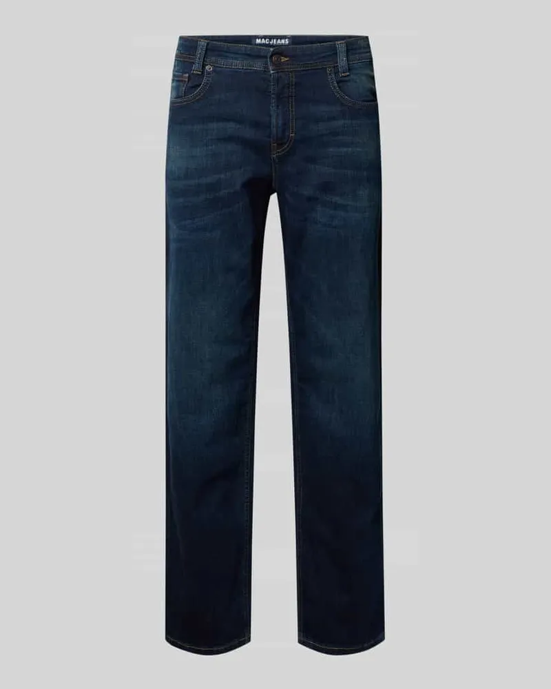 MAC Jeans Jeans mit 5-Pocket-Design Dunkelblau
