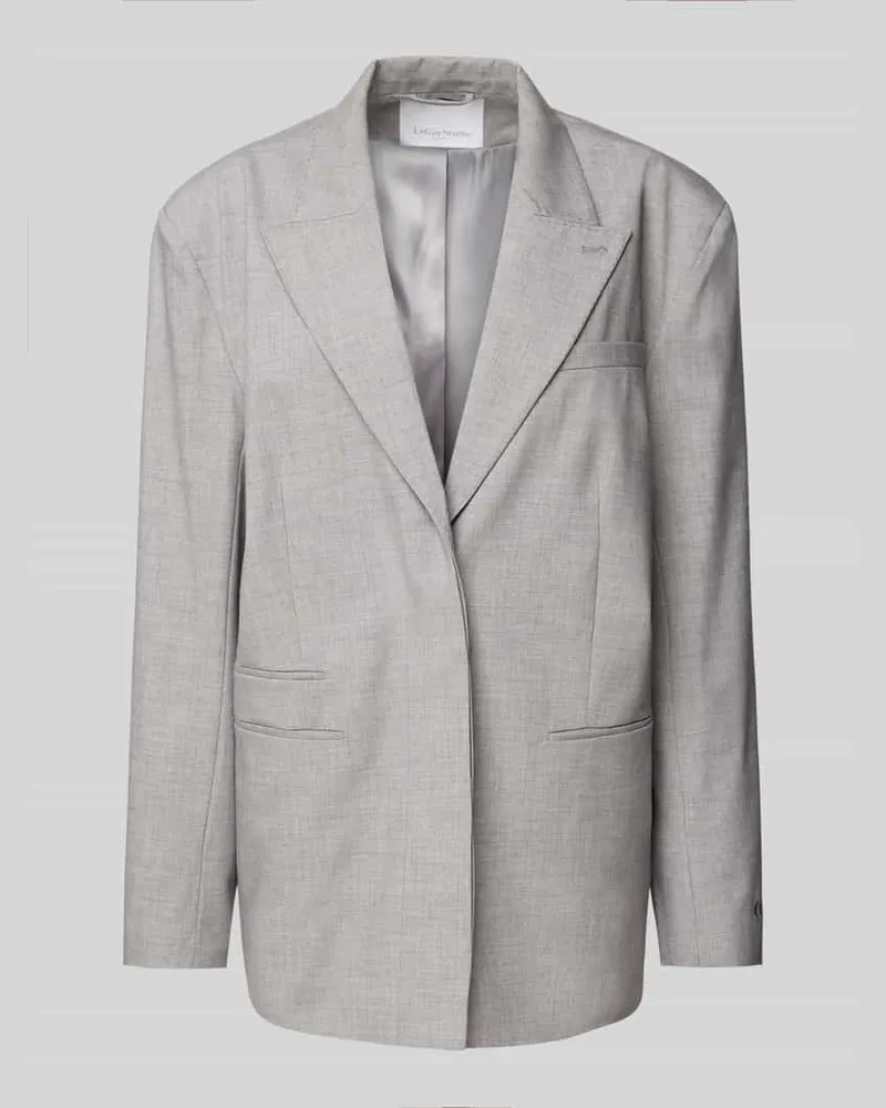 LeGer by Lena Gercke Blazer mit Reverskragen Modell 'Jale' - LeGer Studio Kollektion Hellgrau