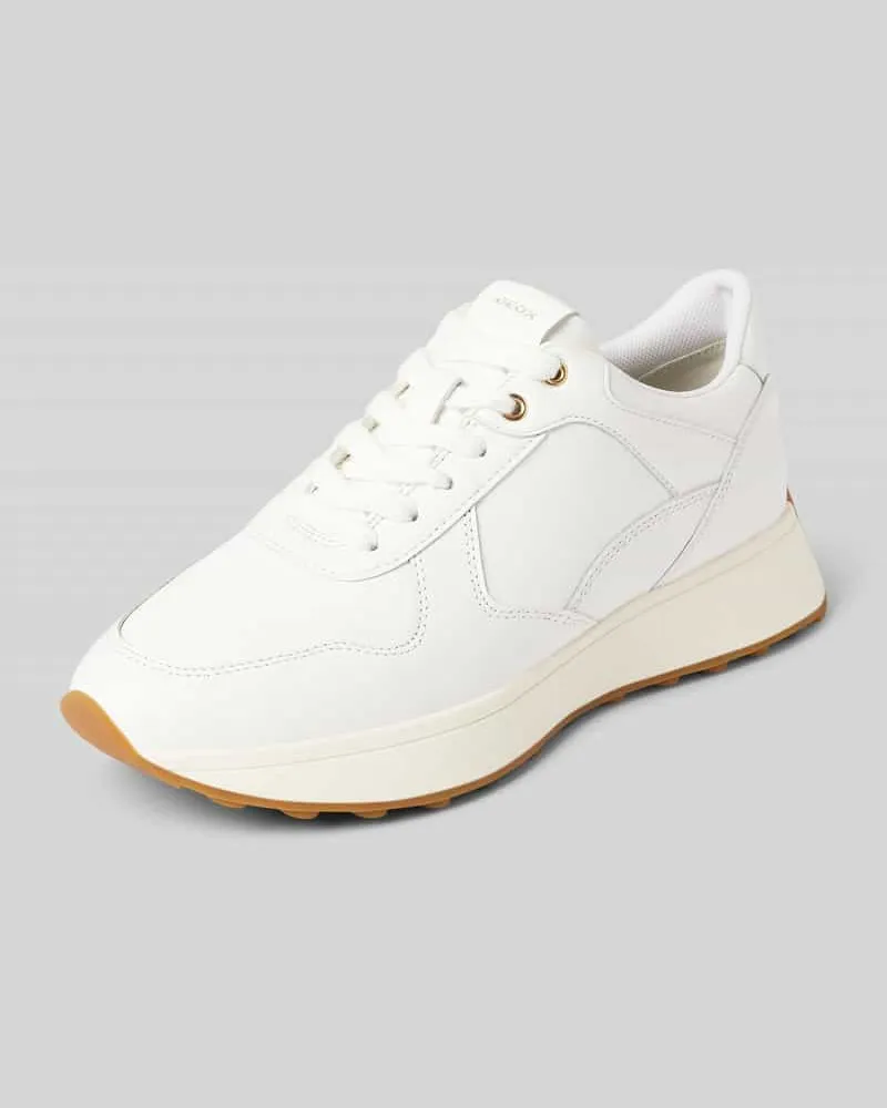 Geox Sneaker mit Label-Badge Modell 'AMABEL Weiss