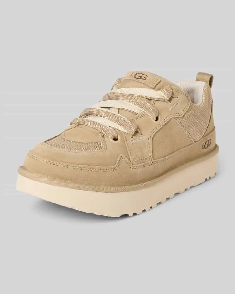 UGG Sneaker mit Label-Details Modell 'LOWMEL Beige