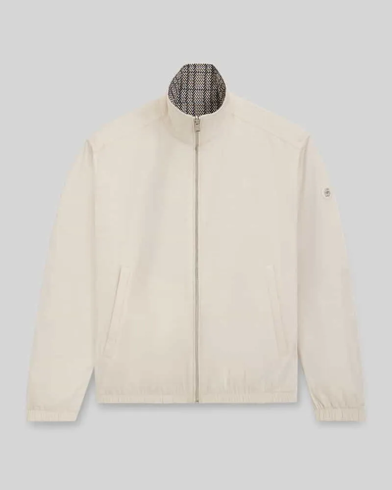 HUGO BOSS Regular Fit Wendejacke im Blouson-Stil Modell 'C-CEANDER Offwhite