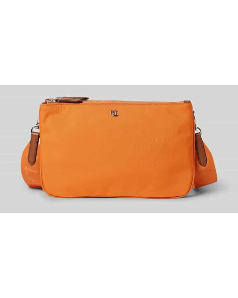 Ralph Lauren Handtasche mit Logo-Applikation Modell 'LANDYN Orange