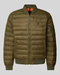 Ralph Lauren Steppjacke mit Stehkragen Modell 'TERRA Oliv