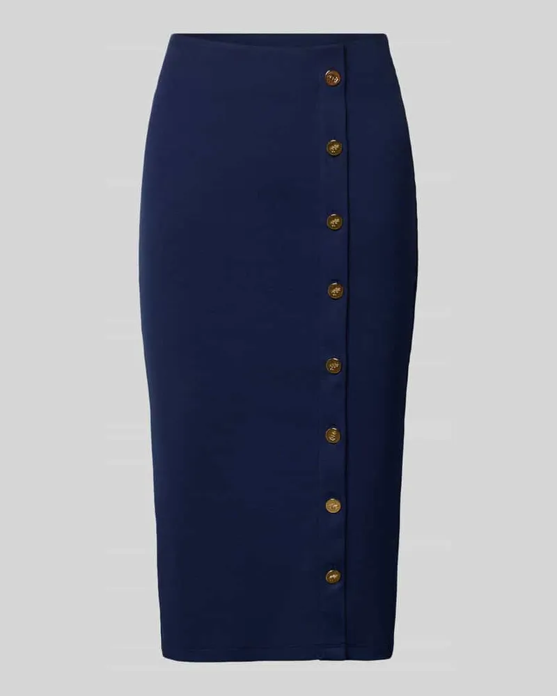 Ralph Lauren Midirock mit Knopfleiste Modell 'TARVER Marine