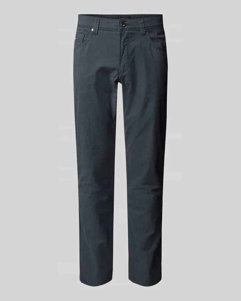 Bugatti Straight Fit Hose im 5-Pocket-Design Blau