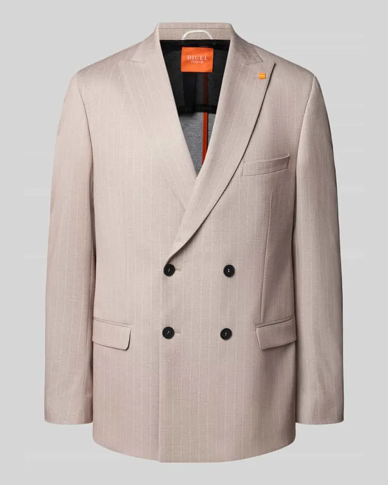 Digel Regular Fit Sakko mit Reverskragen Modell 'Atos Beige