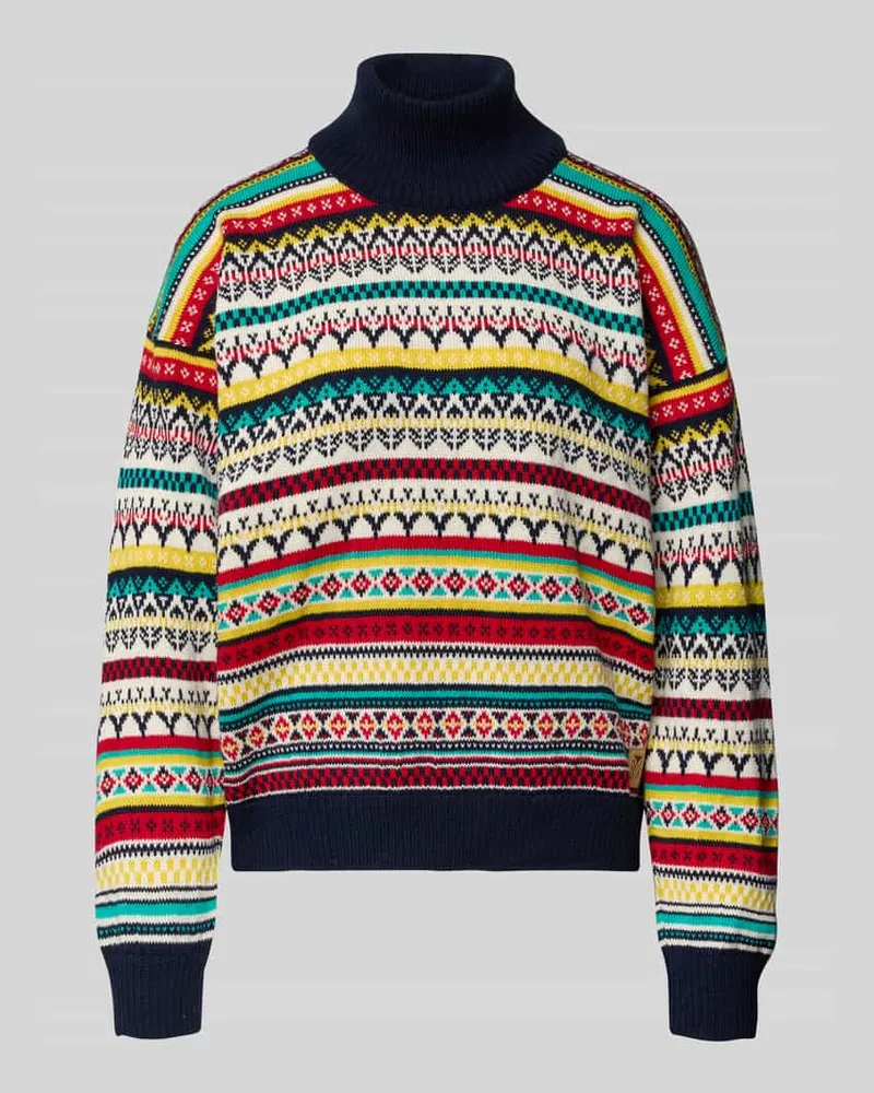 Dale of Norway Rollkragenpullover aus Wolle Modell 'UTSIRA Rot