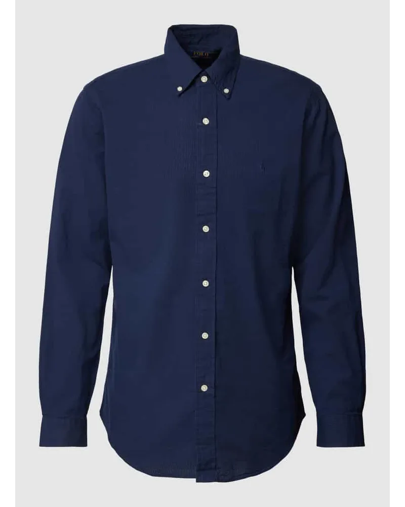 Ralph Lauren Freizeithemd mit Button-Down-Kragen Marine