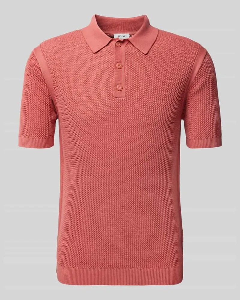 JOOP! Slim Fit Poloshirt mit Polokragen Lachs_