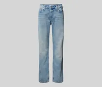 Straight Fit Jeans im 5-Pocket-Design Modell 'AUTHENTIC