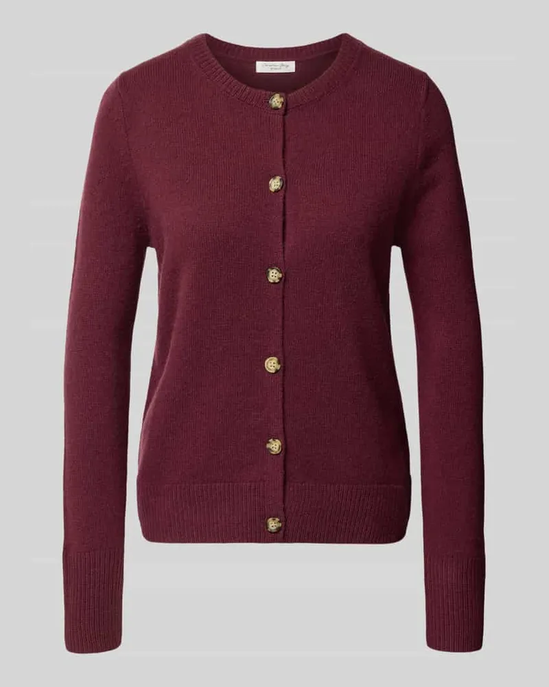 Rich&Royal Strickshirt mit Rundhalsausschnitt und 1/2-Arm Sand
