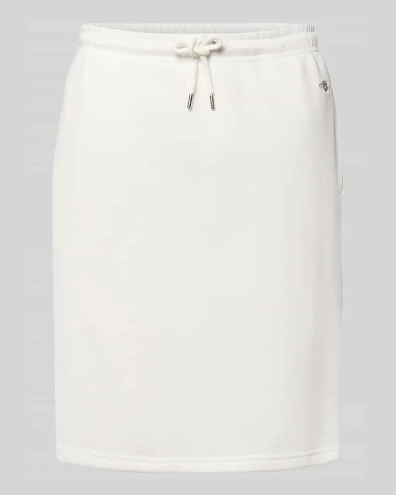 Gant Sweatrock mit Label-Stitching Offwhite