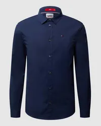 Tommy Hilfiger Slim Fit Freizeithemd mit Stretch-Anteil Marine