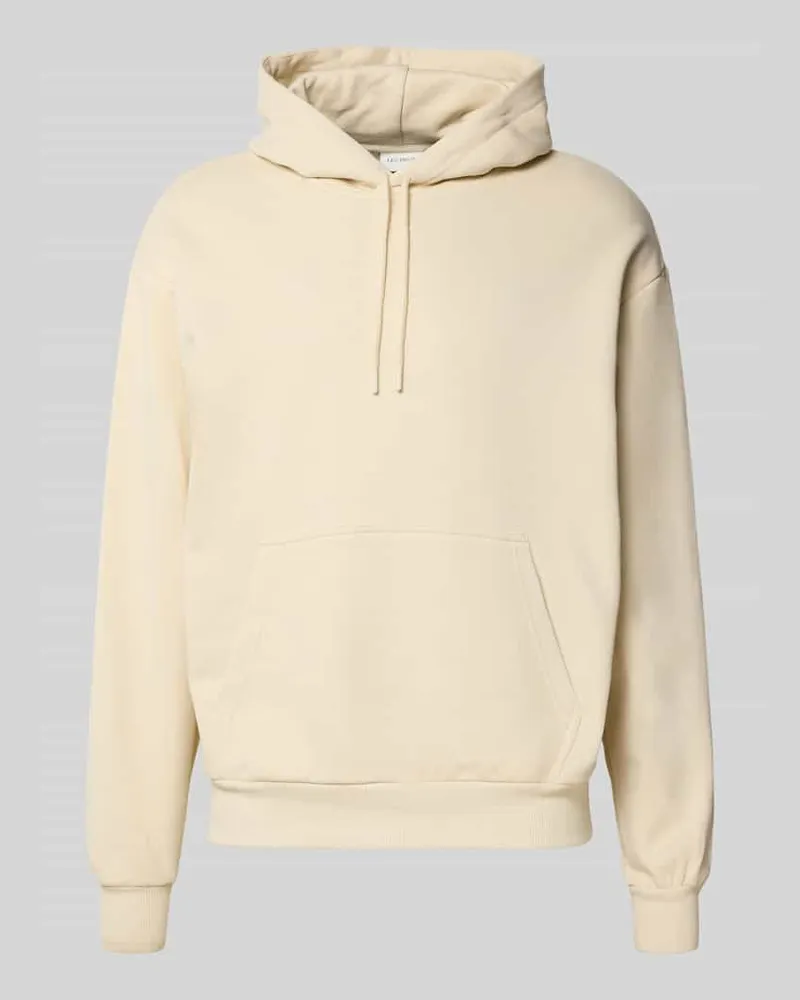 LES DEUX Hoodie mit Känguru-Tasche Modell 'Danton Sand
