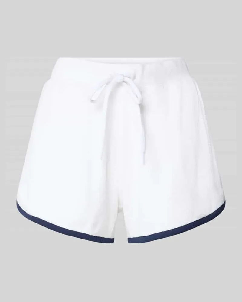 Ralph Lauren Regular Fit Sweatshorts aus Baumwoll-Mix Weiss