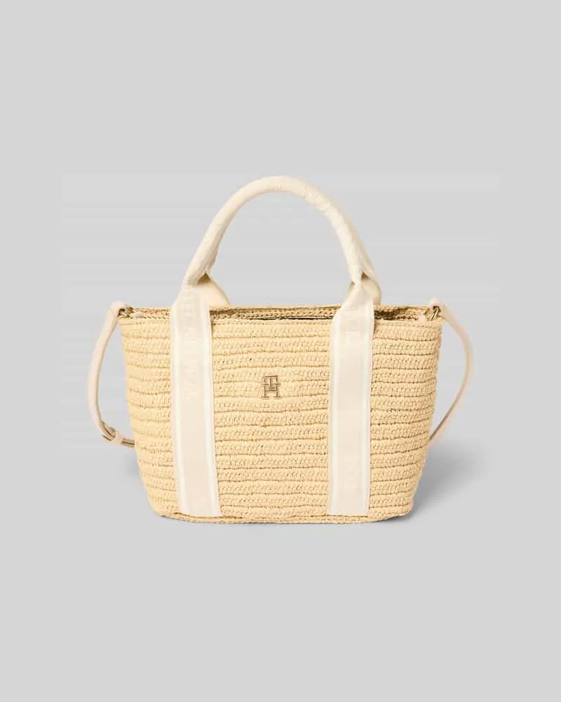 Tommy Hilfiger Umhängetasche im Häkel-Look Beige