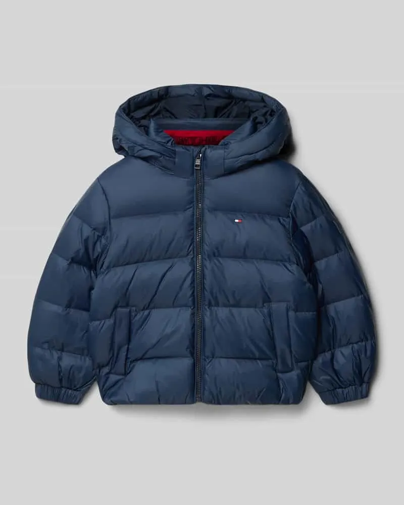 Tommy Hilfiger Regular Fit Daunenjacke mit Steppnähten Marine
