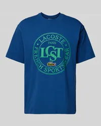 Lacoste T-Shirt mit Rundhalsausschnitt Blau