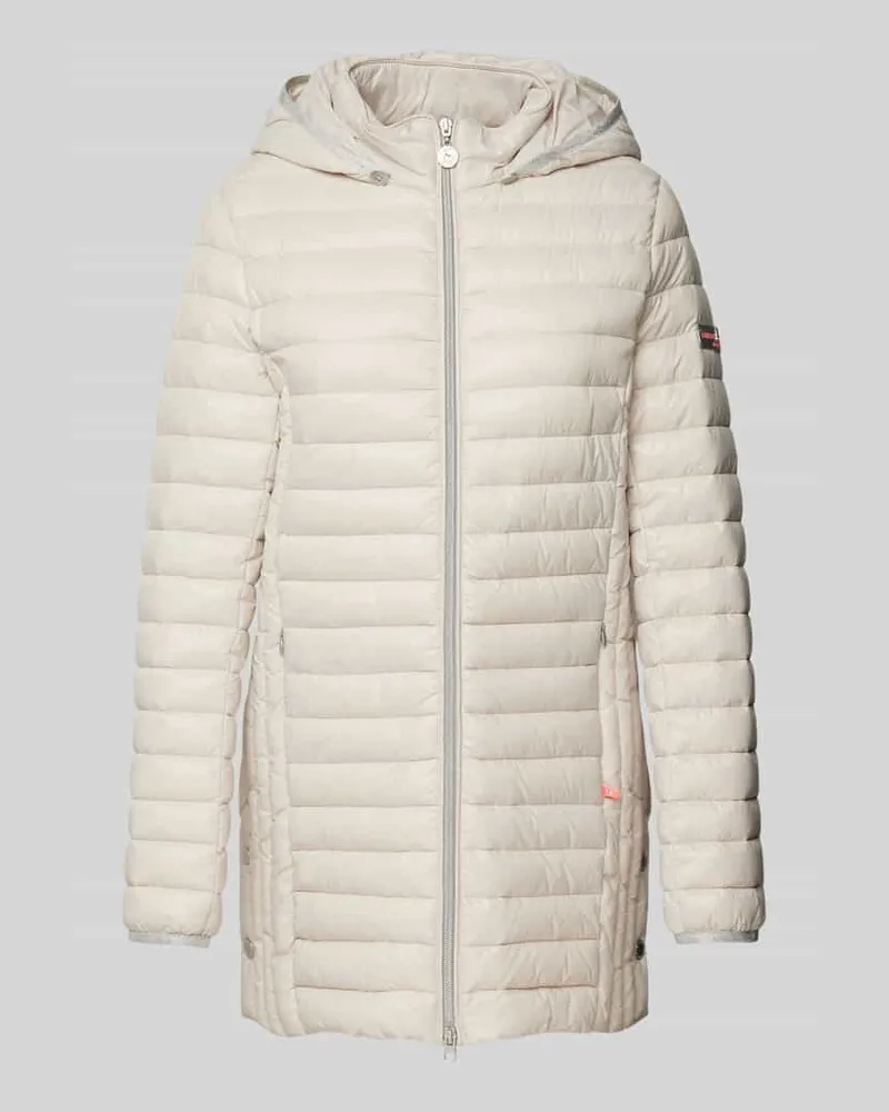 Frieda & Freddies Steppjacke mit Zweiwege-Reißverschluss Modell 'LAURA ANN Ecru