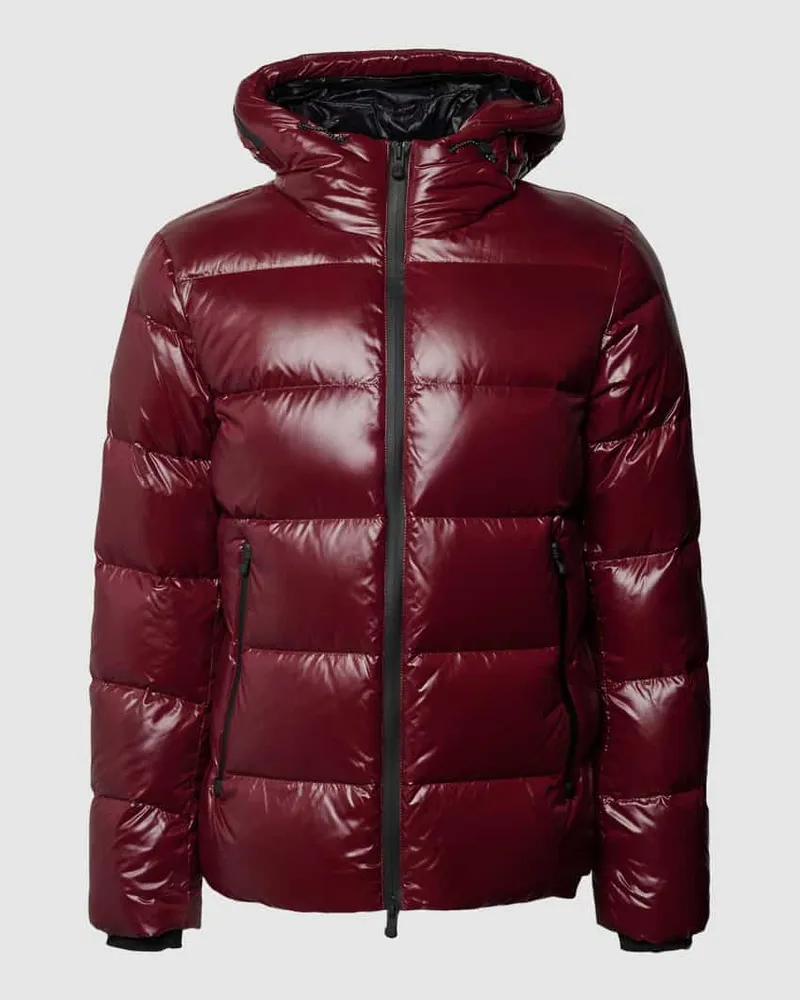 People of Shibuya Daunenjacke mit Zweiwege-Reißverschluss Modell 'DUVE Bordeaux