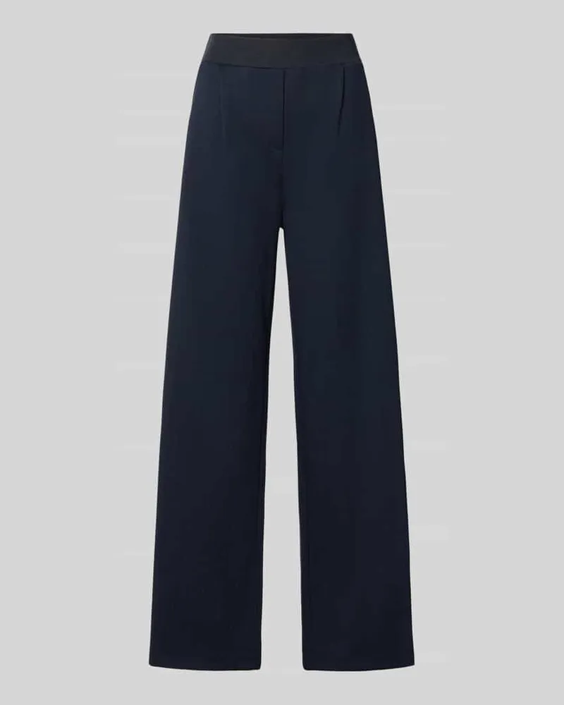 Brax Weite Hose mit Viskose-Anteil Blau