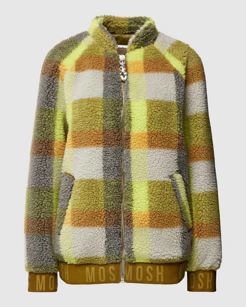 Mos Mosh Jacke aus Teddyfell Neon