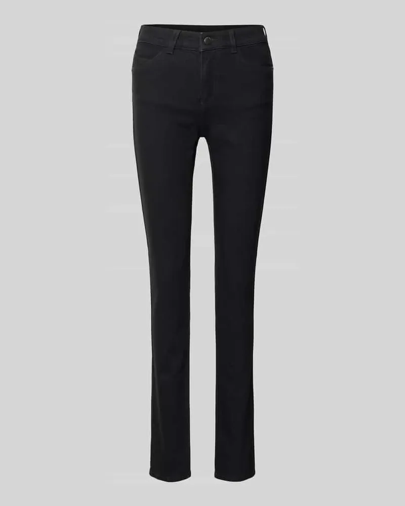 Emporio Armani Slim Fit Jeans mit Eingrifftaschen Black