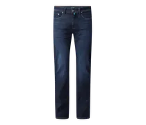 Tapered Fit Jeans mit Stretch-Anteil Modell 'Lyon' - 'Futureflex