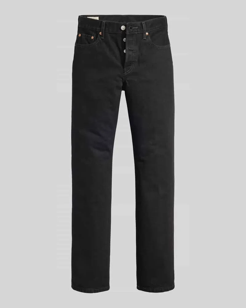 Levi's Relaxed Fit Jeans aus reiner Baumwolle im 5-Pocket-Design Black