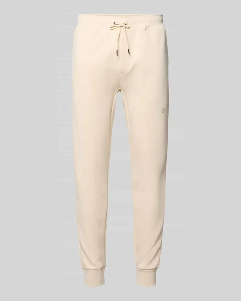 Ralph Lauren Regular Fit Sweathose aus Baumwoll-Mix Sand