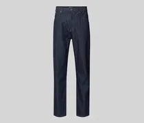 Tapered Fit Jeans aus reiner Baumwolle Modell 'HERRINGBONE
