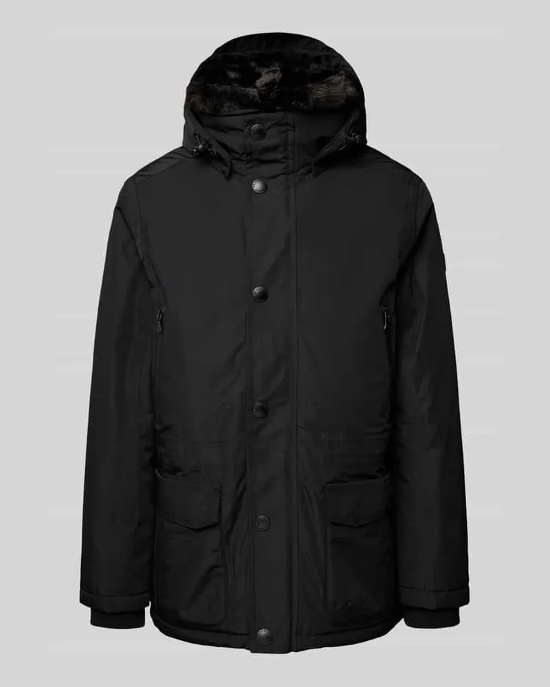 Wellensteyn Funktionsjacke mit Reißverschlusstaschen Modell 'HALIFAX Black