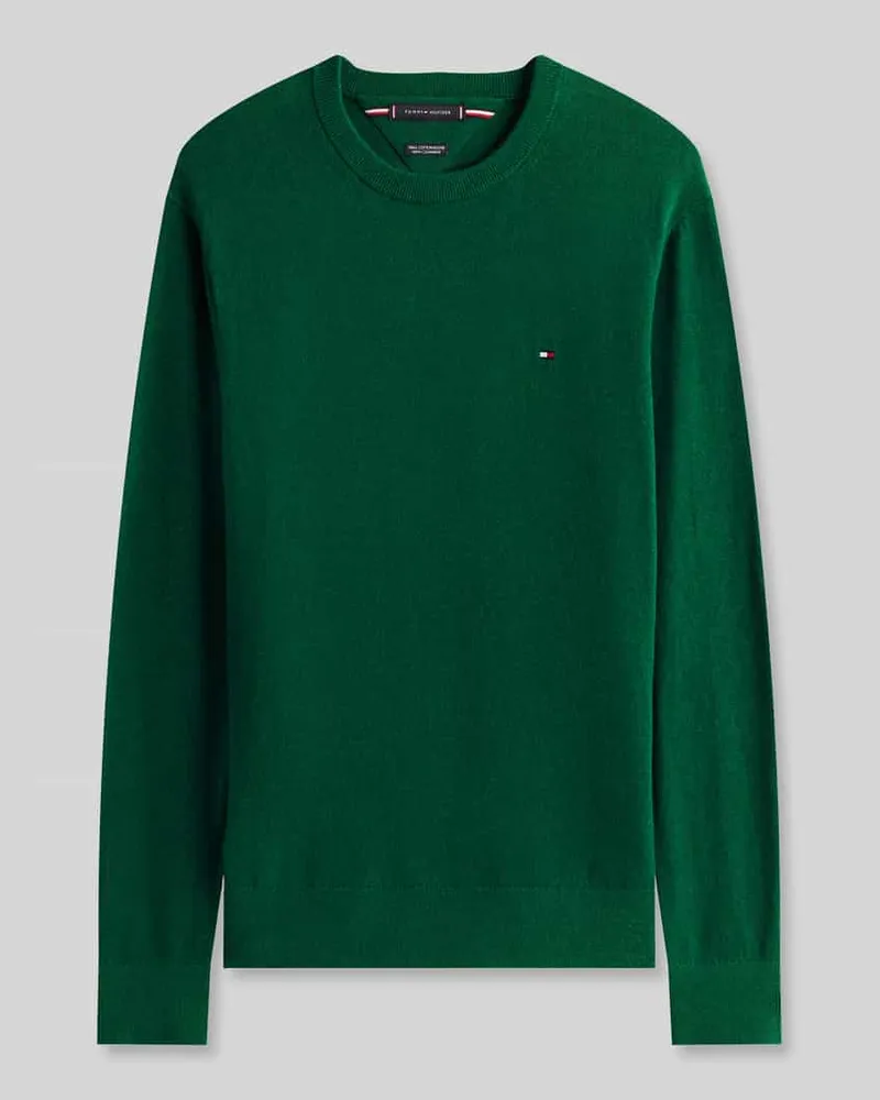 Tommy Hilfiger Regular Fit Pullover aus Baumwoll-Kaschmir-Mix Bottle
