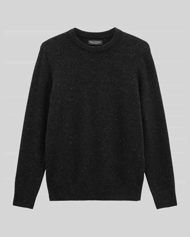 Marc O'Polo Pullover mit Logo-Detail Black