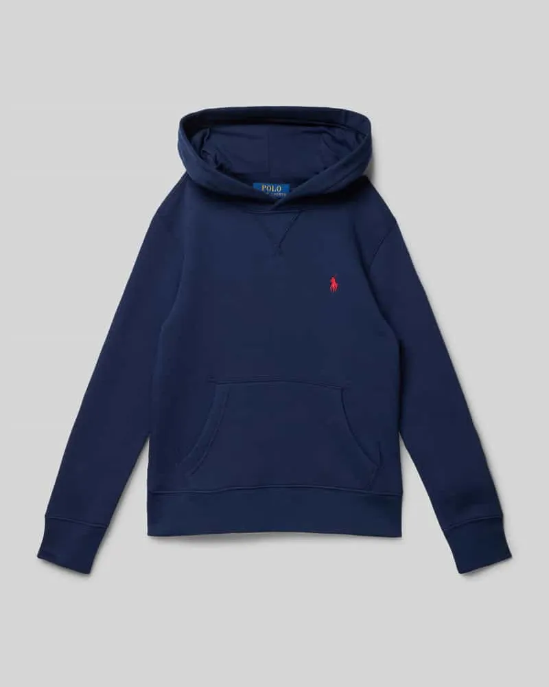 Ralph Lauren Hoodie mit Logo-Stitching Blau